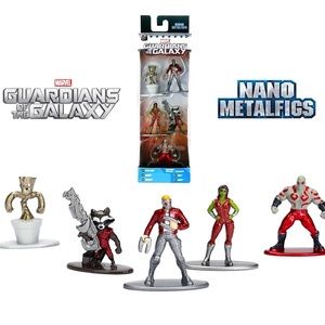 🆕MARVEL Guardians of The Galaxy Nano Metalfigs🎧